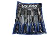 US. PRO 11" Extra Lange Neus Tang Set 4st Rechte Gebogen Offset Hoektang 90°