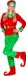 Tectake dressforfun - Vrouwenkostuum Kerstelf - Maat M