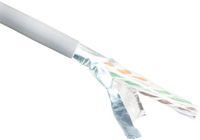 ACT CAT6A F/UTP massief twisted pair kabel, PVC, AWG 23, CPR: B2ca, 305 m