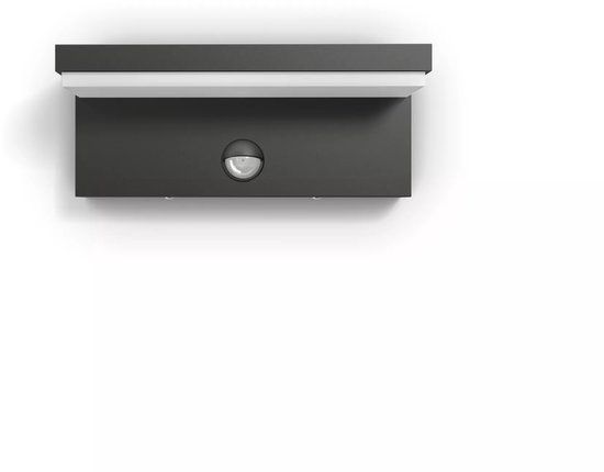 Philips Bustan UE Antraciet Muurlamp