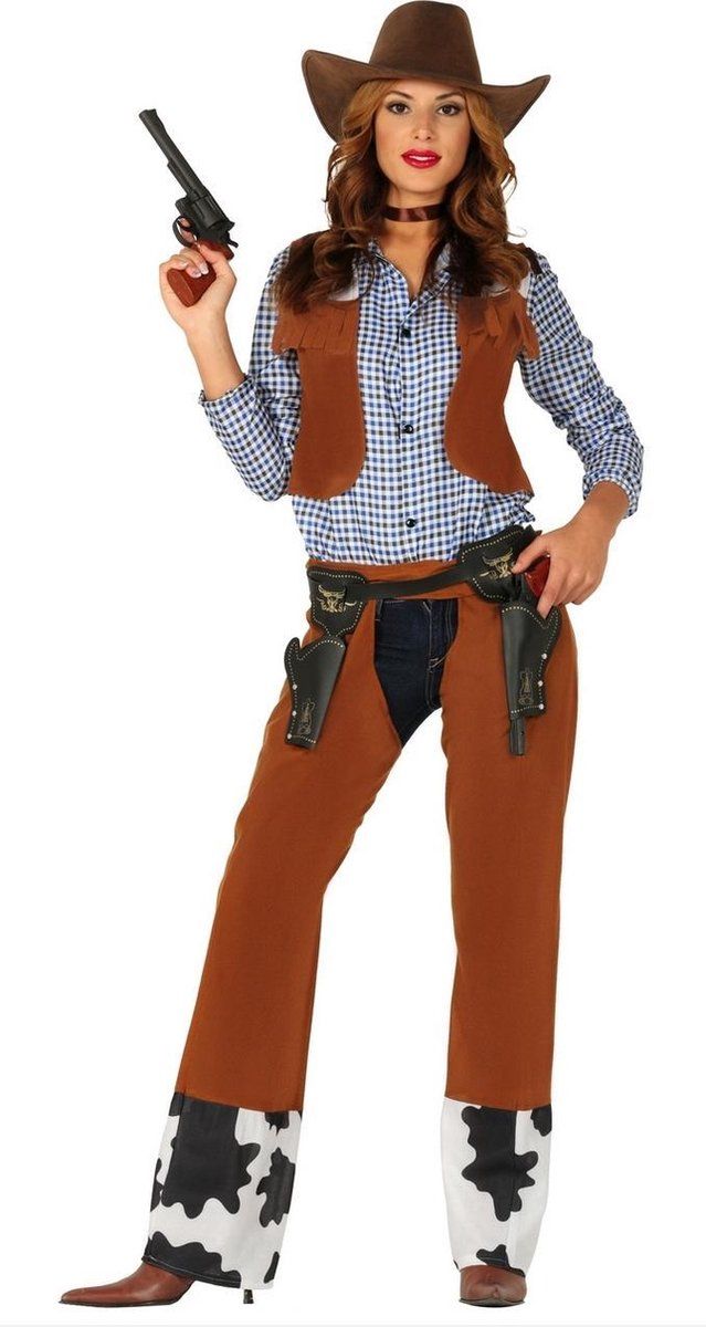 Guirca Cowgirl kostuum Pearl - Maat S