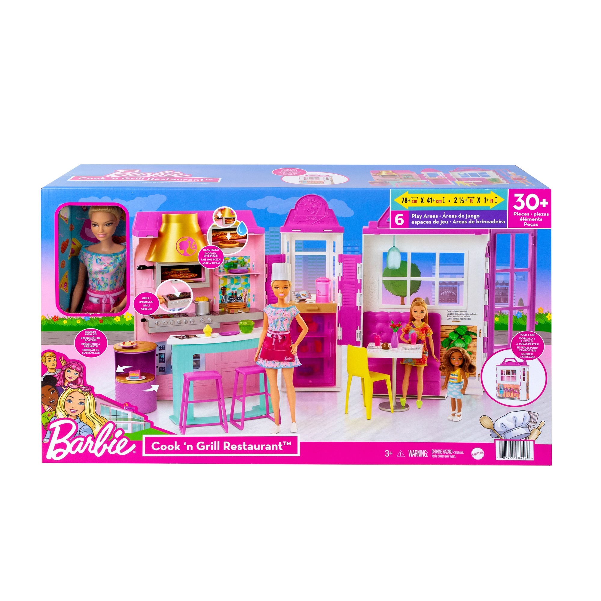 Barbie Restaurant Met Pop