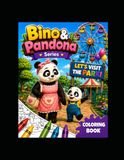 Bino & Pandona Let's Visit the Park: A Fun Coloring Adventure for Kids Ages 3-8