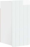 vidaXL Badkamer wandkast ZWOLLE Hoogglans Wit 30 x 31 x 63 cm