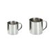IBILI 700309 beker, staal, zilver, 9 x 9 x 11 cm