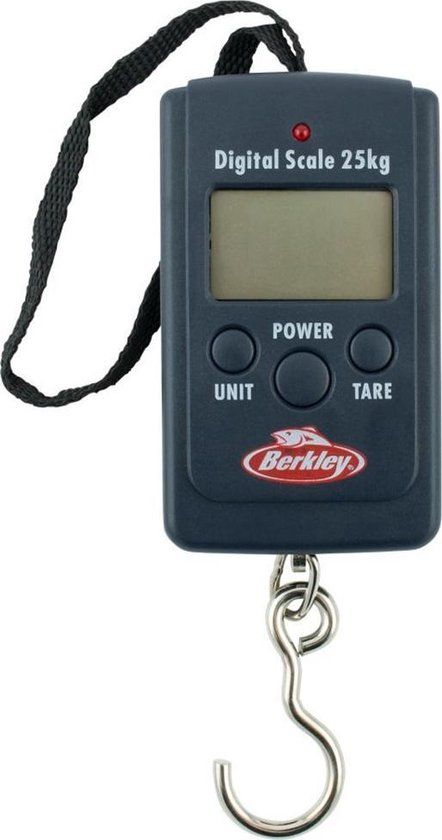 Berkley Fish Gear Digital Pocket Scale - 25kg - Black