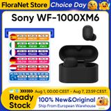 Sony WF-1000XM6 Echt draadloze oordopjes met ruisonderdrukking Bluetooth-hoofdtelefoon Hi-Res Audio Ldac 24 uur speeltijd Ipx4 Multipoint Connect