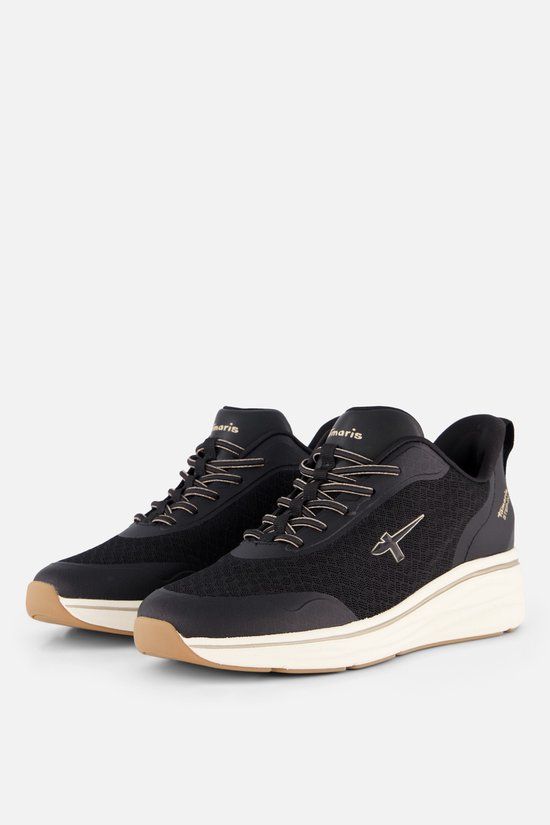 Tamaris Light Weight Sneaker zwart Textiel