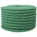 vidaXL Katoenen Touw 16 mm 25 m Groen 100% Katoen