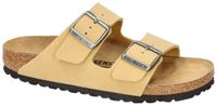 Birkenstock Arizona Birkibuc Slippers Dames Beige