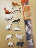 Safari Panda Safari Tube met 11 mini figuren van katten