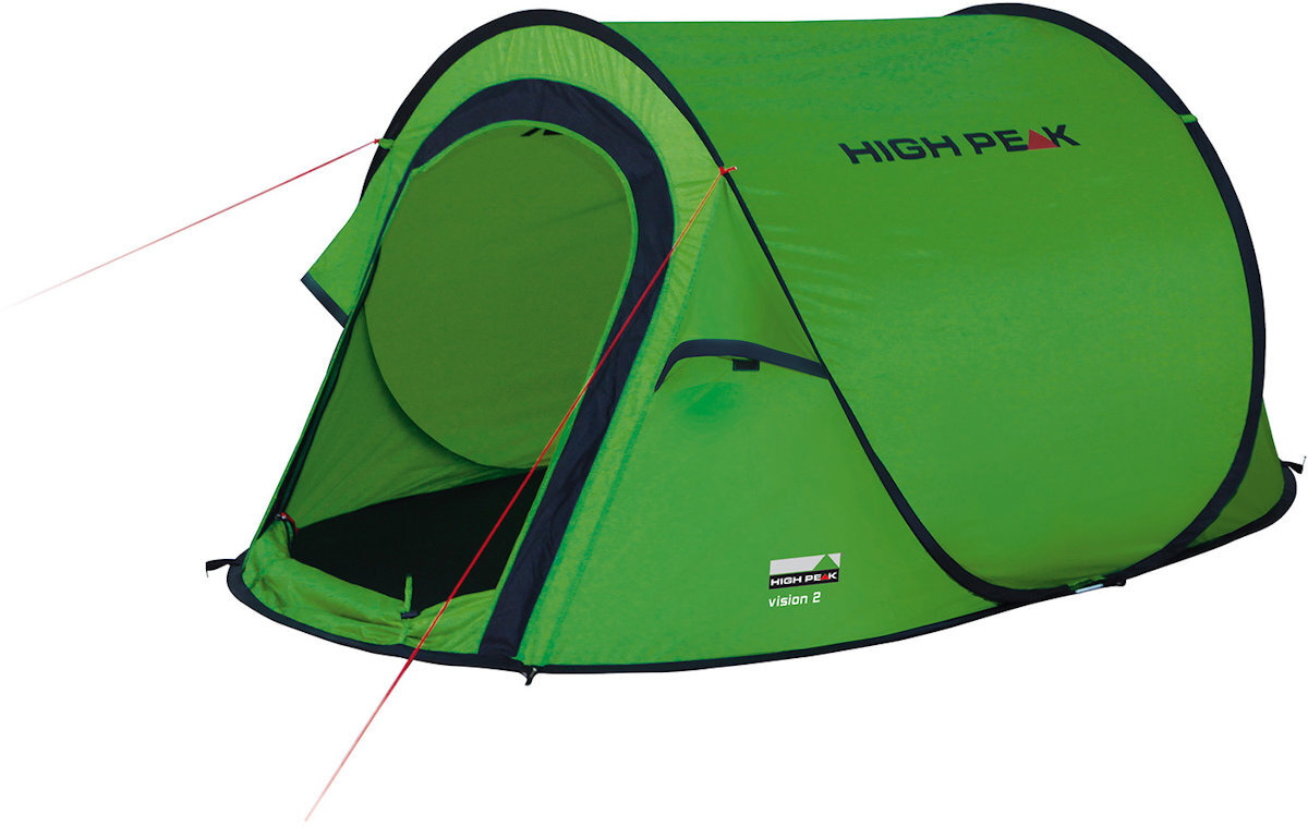 High Peak Vision 2 - Pop-up tent - Groen