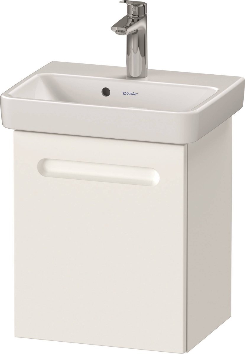 Duravit No.1 Wastafelonderkast Links 39x34,6x47,8 cm Mat Wit