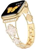 Merkloos Solidchoice - Bling Diamond Vrouwenband voor Apple Watch 38mm-49mm