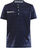 Craft Pro Control Button Jersey Jr 1906697 - Navy/White