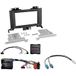ACV 621190-27-3 Cadre de montage pour autoradio adapté pour Volkswagen, Mercedes Benz