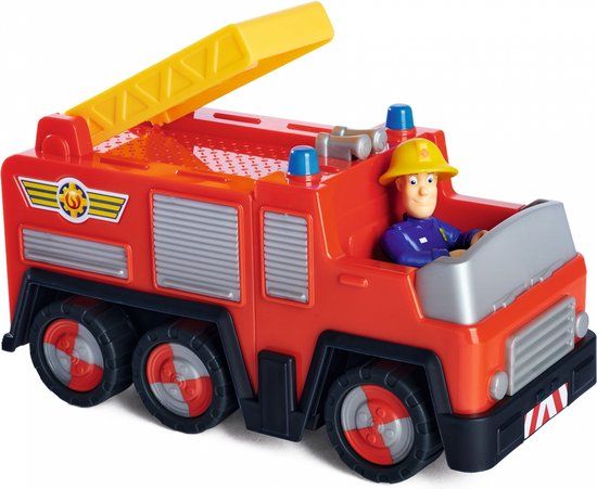 Simba Toys Brandweerman Sam Jupiter - Speelgoedauto - 3+ jaar