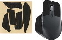 kwmobile gaming muis grip tape geschikt voor Logitech MX Master 3S muis - Antislip muistape grip - Muis grip tape in zwart