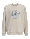 JACK&JONES Jongens Sweaters - Katoen/Polyester - Maat 164 - Beige/Lichtblauw