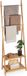 Relaxdays Handdoekenrek - Bamboe - Met 2 Planken - Lichtbruin