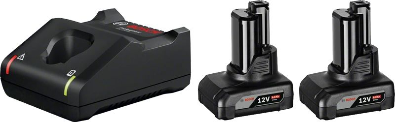 Bosch Professional 12V 6.0Ah Battery Starter Set - 1600A01B20
