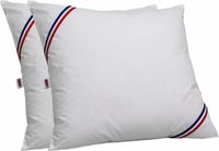 DODO Set de 2 oreillers Blanc 60 x 60 cm