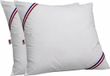 DODO Set de 2 oreillers Blanc 60 x 60 cm