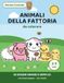 Animali della fattoria da colorare per bambini 2-5 anni: 36 disegni grandi e semplici con linee spesse | Libro da colorare per l'asilo | Collana Manine Colorate