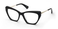 Nina Ricci VNR415 Nero lucido Cat Eye Acetaat Vrouwen Brilmonturen