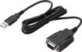 HP - Serial adapter - USB - RS-232 x 1 - black