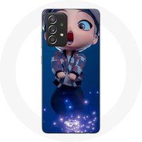 Maniacase Hoesje voor Samsung Galaxy A52 BTS TinyTAN Animatie V Mic Drop
