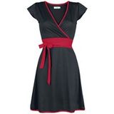 Innocent Hana Dames Mini-jurk - zwart/rood - L