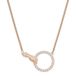 Swarovski Symbol Ketting Roségoud 38 cm