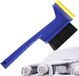 Merkloos / Sans marque Wan GmbH Sneeuwborstel Auto - Ijskrabber Ramen - Auto Winterklaar - Dubbele Functie - 27.6 cm - Blauw