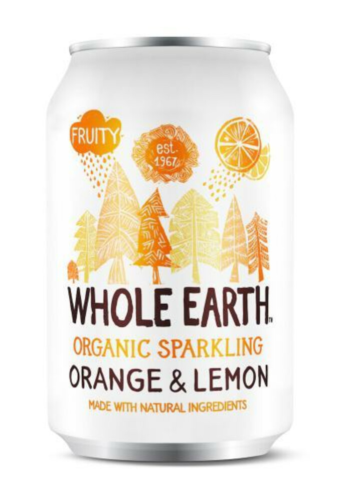 Whole Earth Whole Earth Organic Sparkling Orange & Lemon