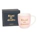 DRAEGER PARIS 1886 Roze keramische mok \"Soft Wake\"
