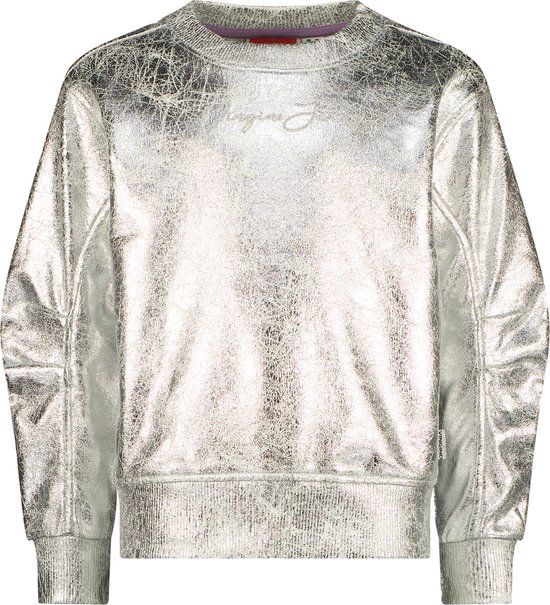 Vingino Nizanne Sweater - Girls - Silver Metallic - Size 152