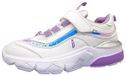 Jela J-020 Chaussures enfant fille demi-saison baskets velcro blanc loisir