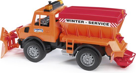 Bruder MB Unimog - Oranje - 1:16 - 2572
