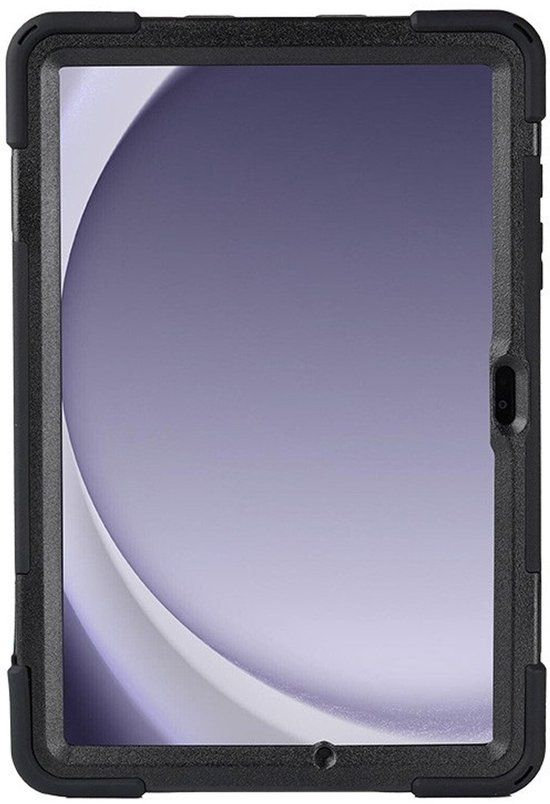 Mobilis All in Case - Achterzijde behuizing voor tablet - robuust - reinforced, with shoulder strap - silicone - zwart - 8" - voor Samsung Galaxy Tab Active3