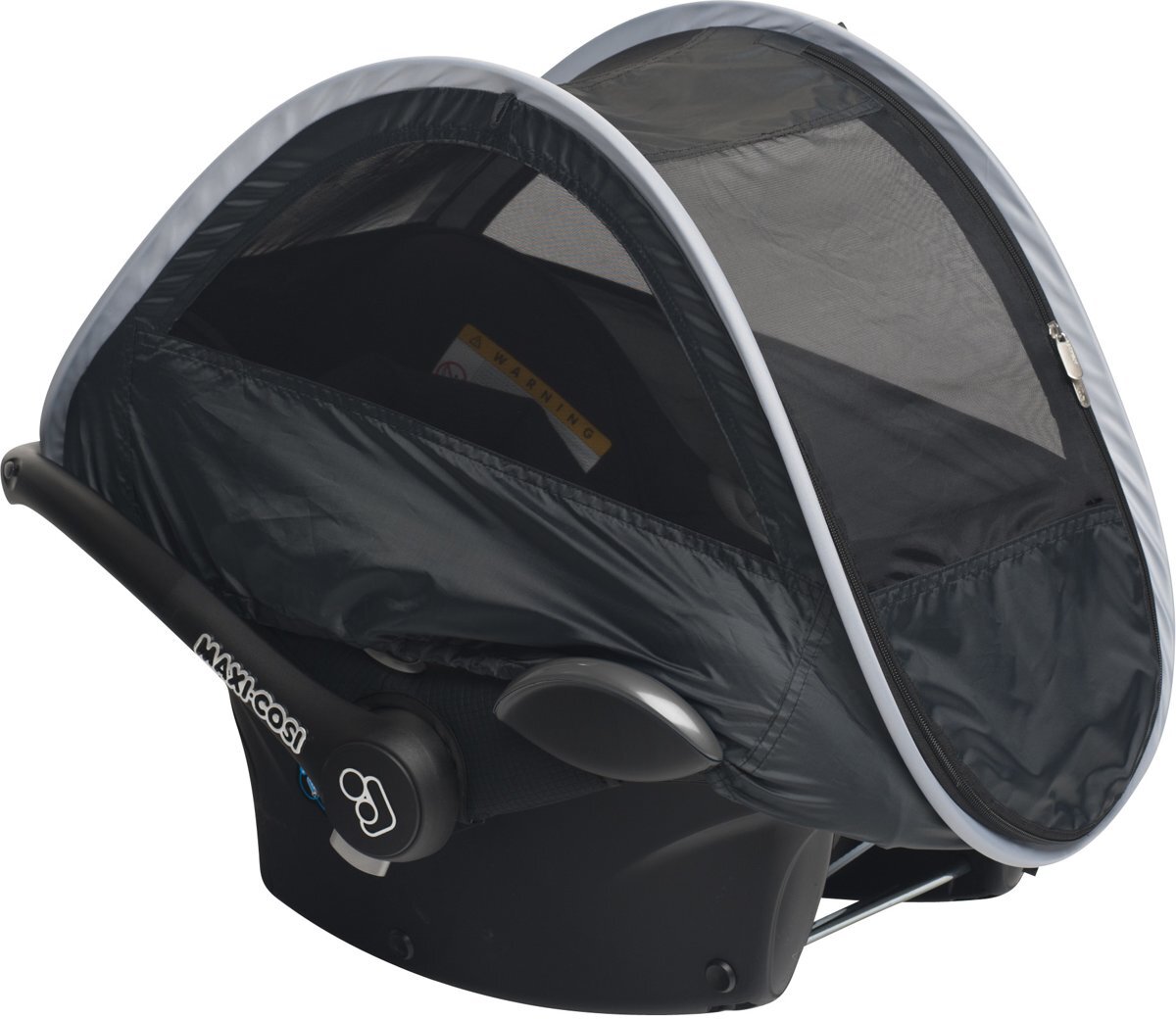 Deryan Car Seat Protector black - grey