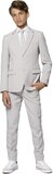 OppoSuits Groovy Grey - Tiener Jongens Carnavals Pak - Maat 12
