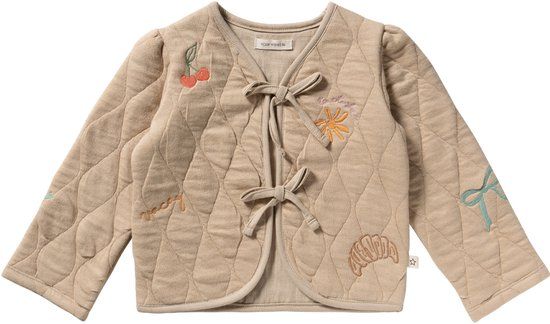 Your Wishes Quilted Jacket Dune Maat 122