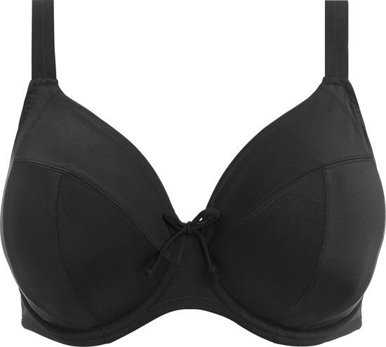 Elomi Plain Sailing UW Plunge Bikini Top - Zwart - 90J
