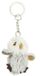 Nature Planet Pluche dieren sleutelhanger - 8x - Uil knuffel - 6 cm - Speelgoed sleutelhangers - Uilen