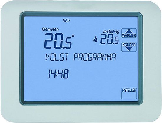 Honeywell Chronotherm Touch Aan/Uit Klokthermostaat - Wit