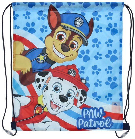 4KidsOnly Paw Patrol Gymtas - Zwemtas - 40 cm - Blauw - Voor Kinderen