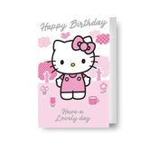 Hello Kitty verjaardagskaart