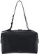 FURLA Leren handtas schoudertas Double Boston Bag Nero zwart