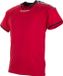 Hummel Stay Authentic Jersey Polyester Sportshirt - Maat L - Mannen - Rood/Zwart/Wit